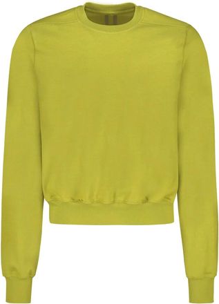 Rick Owens Felpa in jersey - Verde