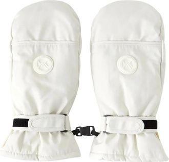 Yves Salomon Mont Blanc One-Finger Gloves - Dames - Ski Accessoires - Wit - ONE Size - Fitness