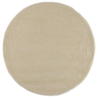 Natur Pur Alfombra b&eacute;ber original de marruecos - blanco di&aacute;metro 150 cm
