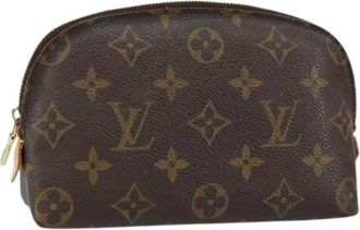 Louis Vuitton Pre-owned Clutches, female, Brown, Size: ONE SIZE Pre-owned Vintage Canvas Clutch