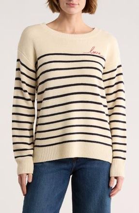 Daniel Rainn Love Sweater in Ivory at Nordstrom Rack, Size X-Small