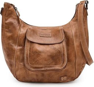 Bed St&uuml; Manitoba Cross Body Womens Handbags Tan DD, Leather