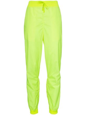 Off-white Pantaloni sportivi a vita alta - Giallo