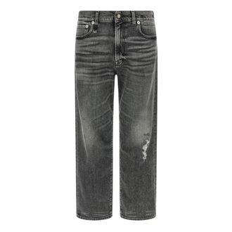 R13 Boyfriend Jean - female - R13 - Straight Fit Jeans - Gray - W31 - Jeans