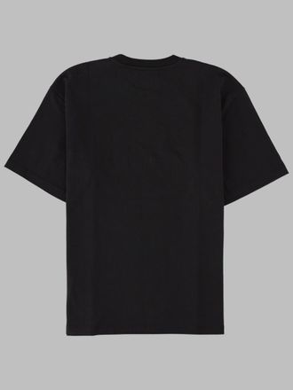 Ganni Tiger Print Organic Cotton T-Shirt - Black