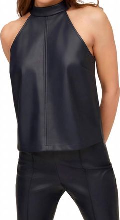 Fifteen Twenty Alexis Halter Top In Navy