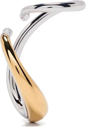 Charlotte Chesnais Mirage Blow ear cuff - Argento