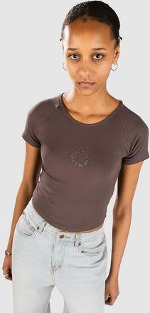 Blue Tomato Ribbed Baby T-Shirt charcoal
