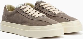 Stepney Workers Club Womens Stepney Workers Club Dellow L Suede Womens Grey Trainers - Size: 4