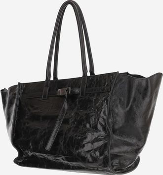 Benedetta Bruzziches Womens Weekend Leather Bag Black Shoulder
