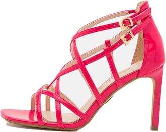 Buffalo Sandalo - Dames - Sandalen met hakken - Rood - 39 EU - Schoenen