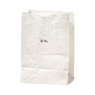 Puebco Shopping bag in cotton 23l, white