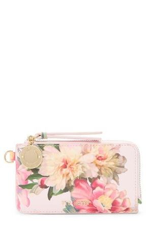 Ted Baker Lulu Faux Leather Wallet in Floral at Nordstrom Rack