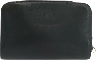 Louis Vuitton Pre-owned Clutch Bag - Dames - Vintage Accessoires - Zwart - ONE Size - Leer - Vintage