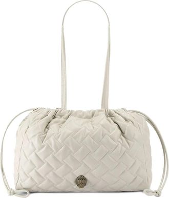 Kurt Geiger Beige Eco-Vriendelijke Chique Tas - Dames - Schoudertassen - Wit - ONE Size - Tassen
