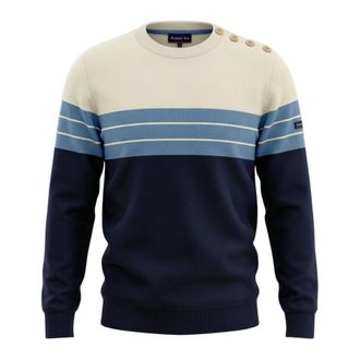 Armor Lux Pull Marin Bloc Color - - Knitwear - Uomo - Multicolore - L