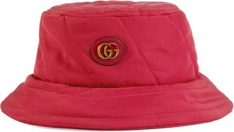 Gucci Fuchsia Logo Bucket Hat