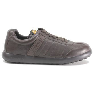 Camper Pelotas Leather Mens Low Top Trainers - Brown - Size:UK 10