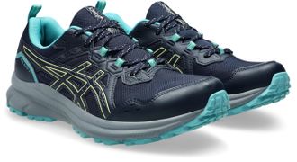 Asics Trailrunningschuh ASICS TRAIL SCOUT 3, Herren, Gr. 44,5, midnight, wheat gelb, Textil, Schuhe Trailrunningschuh