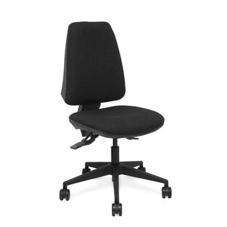 OEM Piqueras-y-crespo Silla Elche Silla De Oficina Negra Ergon&oacute;mica