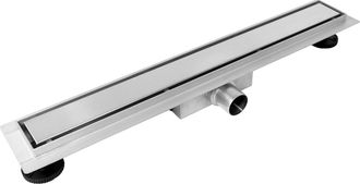 OEM Drenaje Lineal Duplex Next 2 En 1 De 70 Cm, Doble Cara, Cromado