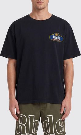 Rhude T-shirt in cotone con logo Rhude