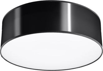 Sollux Lighting Design Deckenlampe Arena &oslash; 25cm - Schwarz