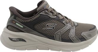 Skechers Fitness, Heren, Groen, 47 1/2 EU, Cipres Sneaker