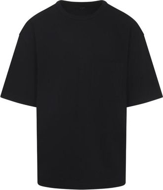 Christophe Lemaire Black Crewneck Pocket T-Shirt