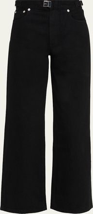 Still Here Buckle Relaxed Jeans