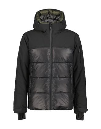 Luhta Skijacke LUHTA LUHTA RAHPESOAIVI, Herren, Gr. 48, basic schwarz, Obermaterial: 88% Polyester, 12% Elasthan. Futter: 100% Polyamid. Wattierung: 100% Po