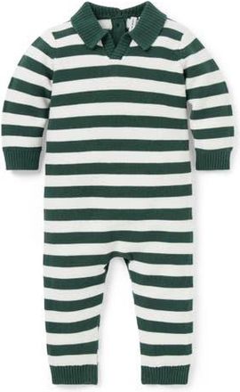 Janie and Jack Baby Striped Rugby One-Piece in Green at Nordstrom, Size 12-18M