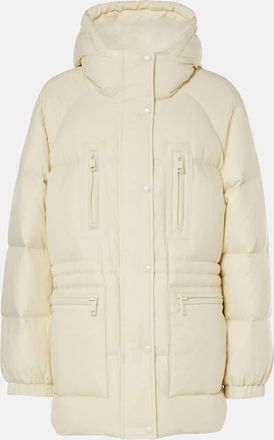 Yves Salomon Shearling-trimmed down jacket