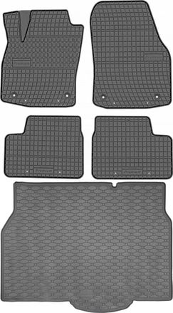 OEM Juego De Alfombrillas De Goma Para Coche Y Maletero Para Opel Astra Iii H Hatchback (2004-2014)