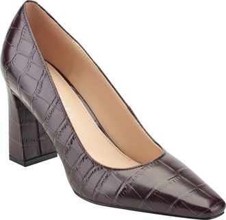Marc Fisher Gretty Pump in Dark Brown at Nordstrom, Size 9.5