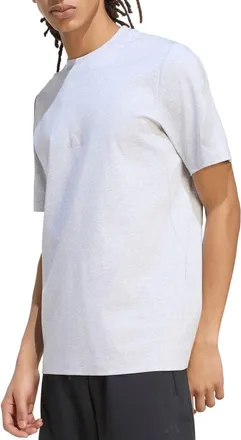 adidas Z.N.E. T-Shirt in Light Grey Heather at Nordstrom, Size Xx-Large
