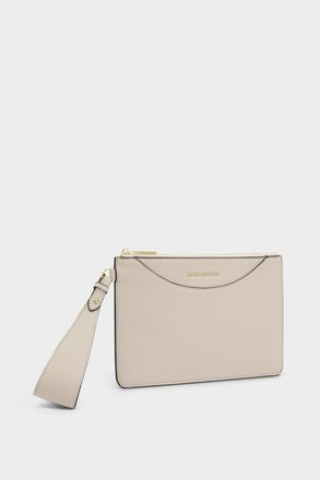 Katie Loxton Alba Wristlet Pouch in Oyster at Nordstrom
