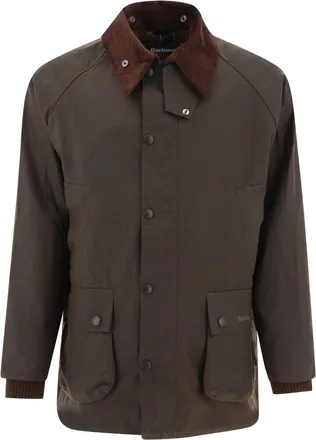 Barbour Bedale Jackets And Coats Verde-Uomo