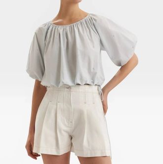 Merlette Lotus Top In Skye