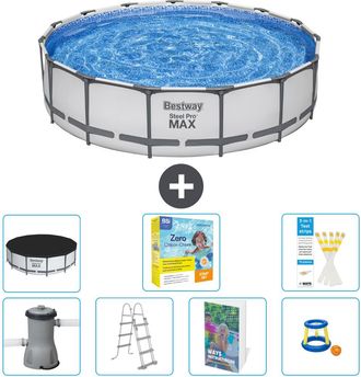 Bestway Piscina Bestway Steel Pro Max Redonda - 457x122 Cm - 8-piezas S529