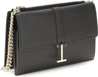 Tom Ford Womens Chain Shoulder Bag Black Calf Leather Bos Taurus