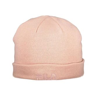 Fila Beanies, male, Pink, Size: ONE SIZE Embroidered Logo Cap