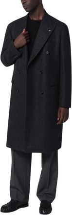 Tagliatore Double-Breasted Coats - Heren - Mantels - Zwart - Maat: M
