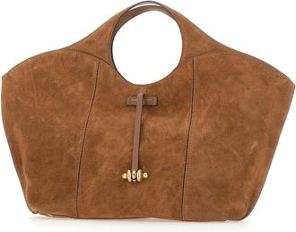 Gianni Chiarini Infinity Handbag - Dames - Shoppers - Bruin - ONE Size - Leer - Tassen