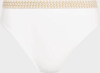 Ramy Brook Peggy High-Waist Bikini Bottoms