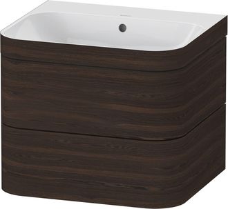 Duravit Duravit Happy D.2 Plus Set Suspendido, 575x490mm, 2 Cajones, Sin