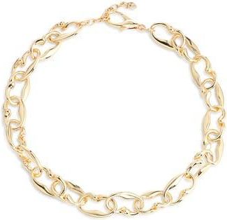 Nordstrom Teardrop Chain Necklace in Gold at Nordstrom Rack