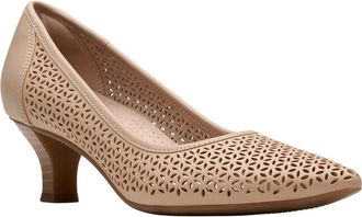 Clarks Kepley Sky Leather Pump