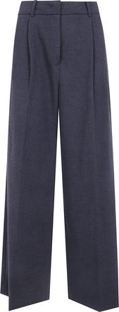 Dunst Wide Trousers Double Pleated Wide Slacks
