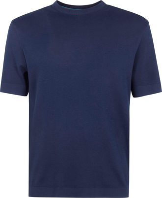 Paul Smith Mens Integrated Rib T-Shirt